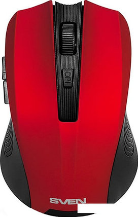 Мышь SVEN RX-350W (красный), фото 2