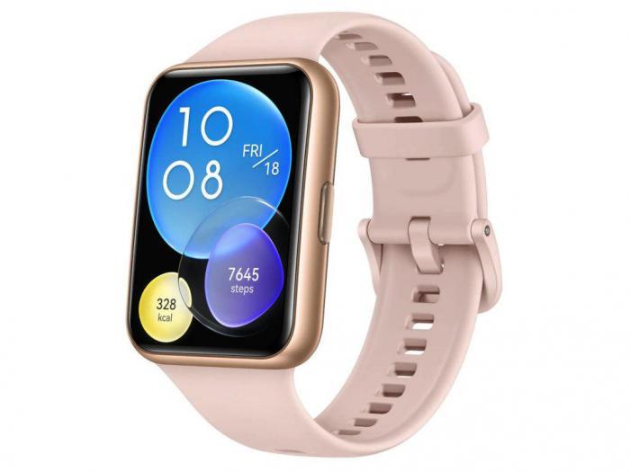 Huawei Watch Fit 2 Yoda-B09S Sakura Pink Silicone Strap 55028915 - фото 1 - id-p203310980