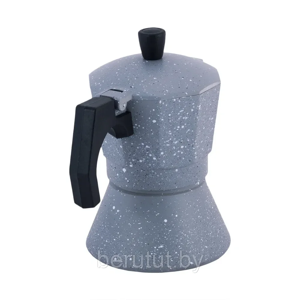 Гейзерная кофеварка алюминиевая 150 мл для всех типов плит Kamille - фото 3 - id-p203673884