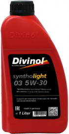 Моторное масло Divinol Syntholight 03 5W-30 1л - фото 1 - id-p203679295