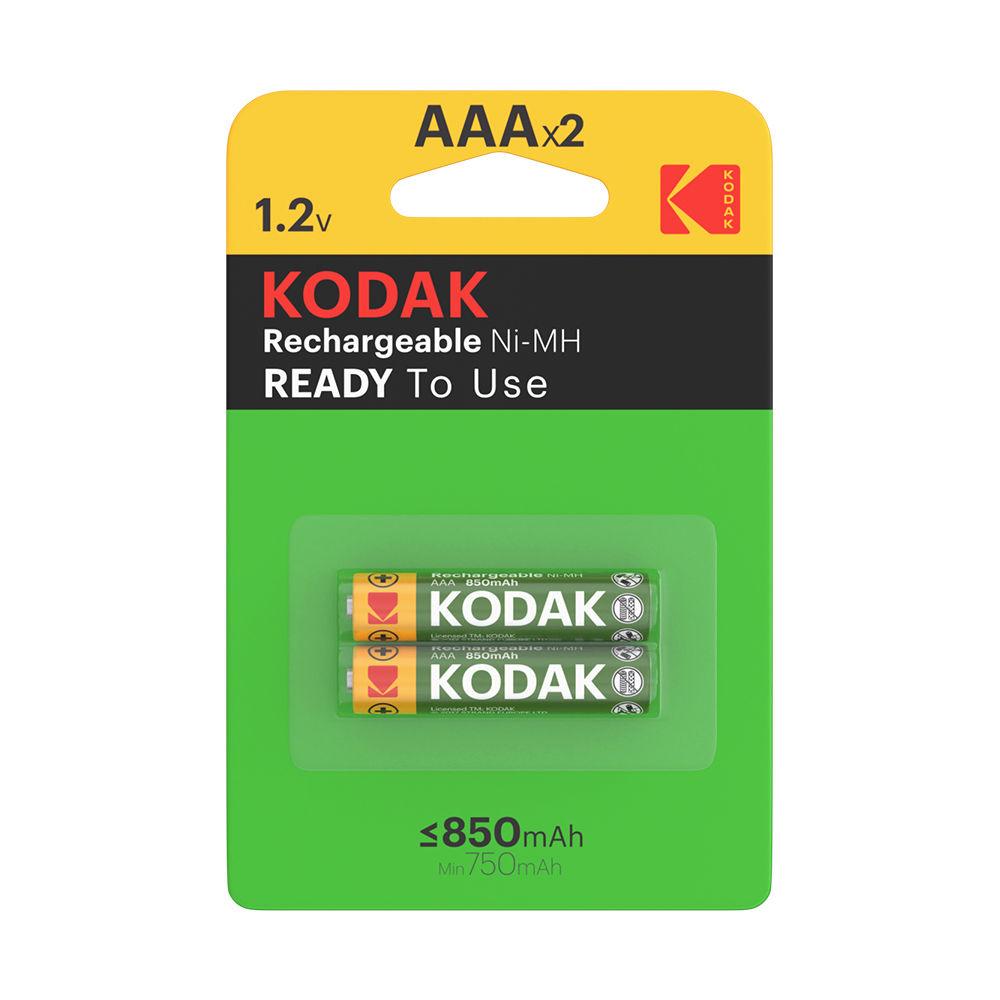 Аккумулятор KODAK 850 mAh, AAA/2BP 556464 - фото 1 - id-p203698701