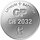 Батарейка дисковая - элемент питания GP Lithium CR2032/5BP 556437, фото 2