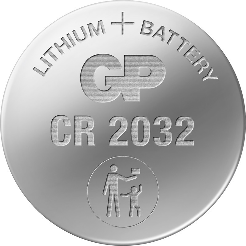 Батарейка дисковая - элемент питания GP Lithium CR2032/5BP 556437 - фото 2 - id-p203698705
