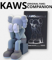 Kaws Companion Passing Through Игрушка 28 см. Серый