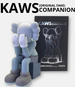 Kaws Companion Passing Through Игрушка 28 см. Серый - фото 1 - id-p203700266