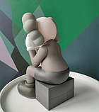 Kaws Companion Passing Through Игрушка 28 см. Серый, фото 6