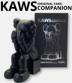 Kaws Companion Passing Through Игрушка 28 см. Черный - фото 1 - id-p203700323