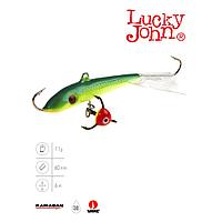 Балансир Lucky John Fin 4 (11гр, 4см) с тройником 29