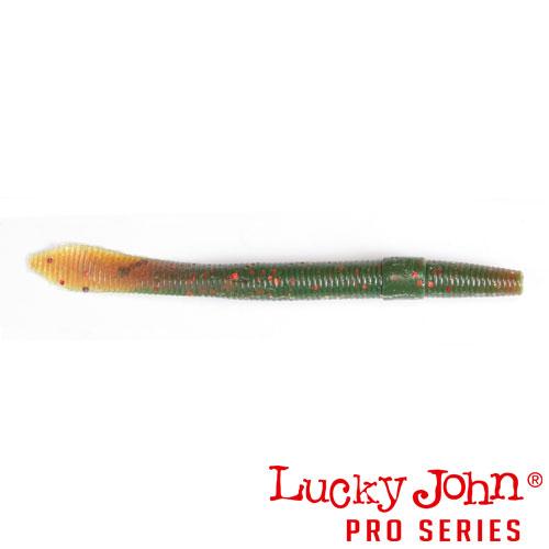 Силиконовая приманка Lucky John Pro Series Wacky Worm Fat 14.50 (14.5см,8гр,упаковка 6 шт) цвет 085 - фото 1 - id-p92072622