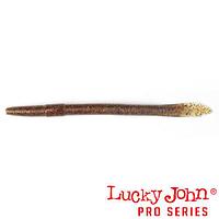 Силиконовая приманка Lucky John Pro Series Wacky Worm Fat 14.50 (14.5см,8гр,упаковка 6 шт) цвет PA03