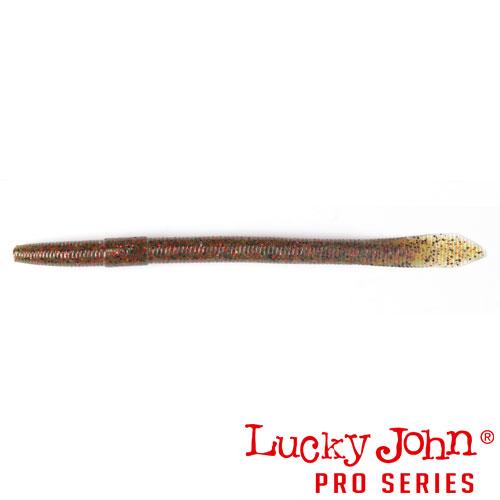 Силиконовая приманка Lucky John Pro Series Wacky Worm Fat 14.50 (14.5см,8гр,упаковка 6 шт) цвет PA03 - фото 1 - id-p92072623