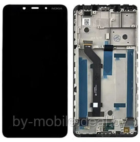 Экран (модуль) в раме Nokia 3.1 Plus (черный)