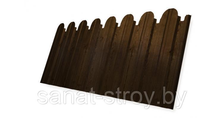 Профнастил С10B фигурный 0,45 Print Elite Antique Wood TwinColor - фото 1 - id-p203706054