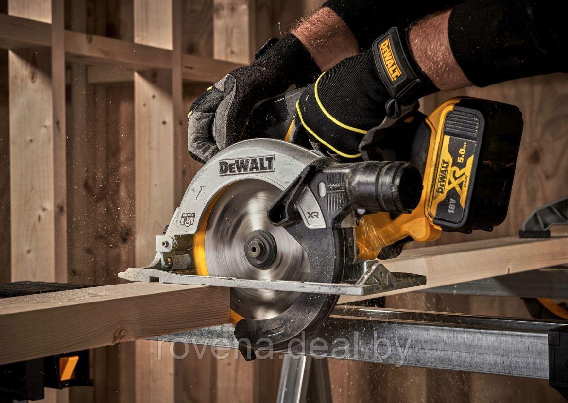 ПИЛА DeWalt DCS565N АККУМУЛЯТОРНАЯ ДИСКОВАЯ (циркулярная) 18V 165MM - фото 5 - id-p203707523