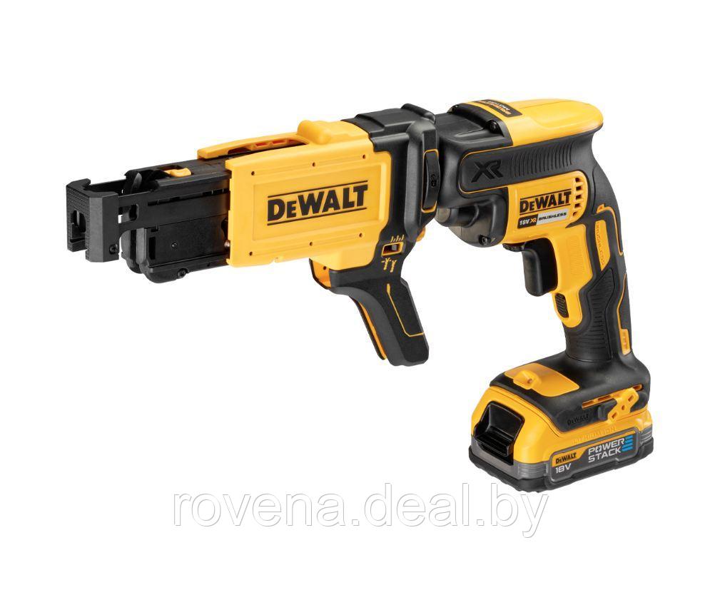 ШУРУПОВЕРТ DeWALT DCF620E1K для гипсокартона аккумуляторный - фото 2 - id-p203708722