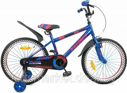 SPT-20BL Детский велосипед Favorit Sport 20", 6-9 лет