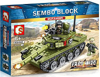 Детский конструктор Sembo Block 105514,Tank Type-85 аналог лего lego 324 детали