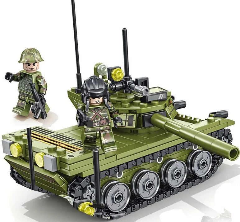 Детский конструктор Sembo Block 105514,Tank Type-85 аналог лего lego 324 детали - фото 2 - id-p203709054