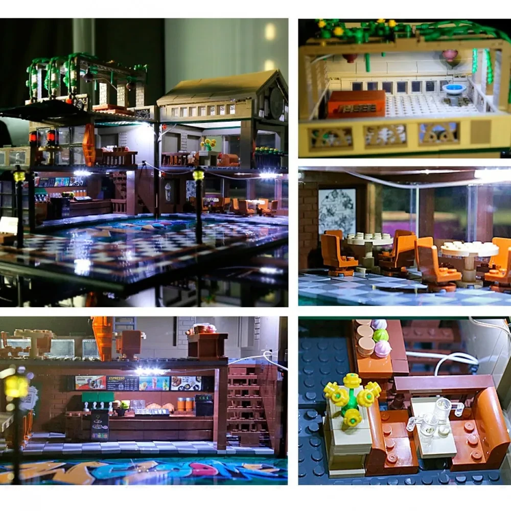 Детский конструктор 601093 Sembo Block Кофейня аналог лего Lego на батарейках 2095 деталей - фото 4 - id-p203712168