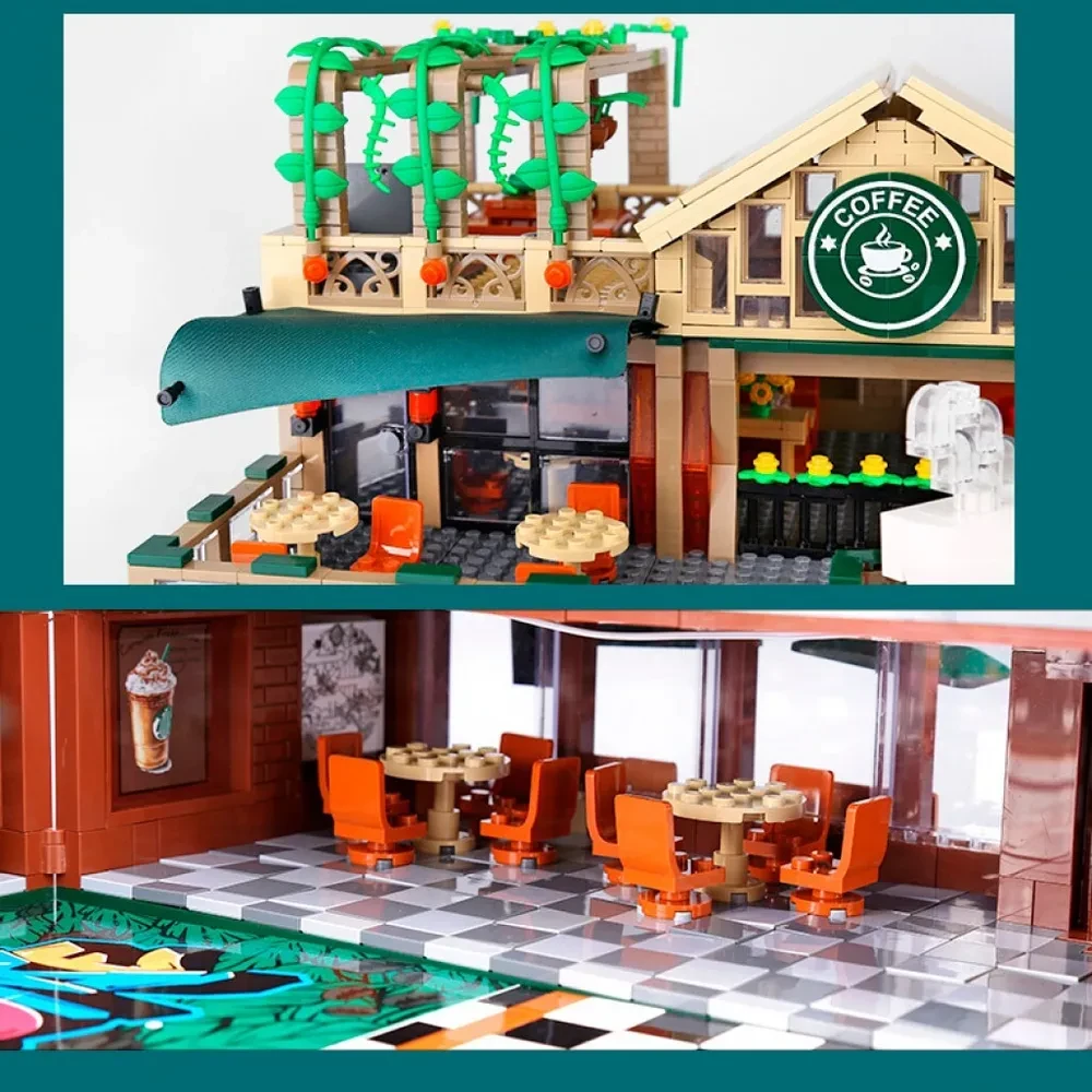 Детский конструктор 601093 Sembo Block Кофейня аналог лего Lego на батарейках 2095 деталей - фото 6 - id-p203712168