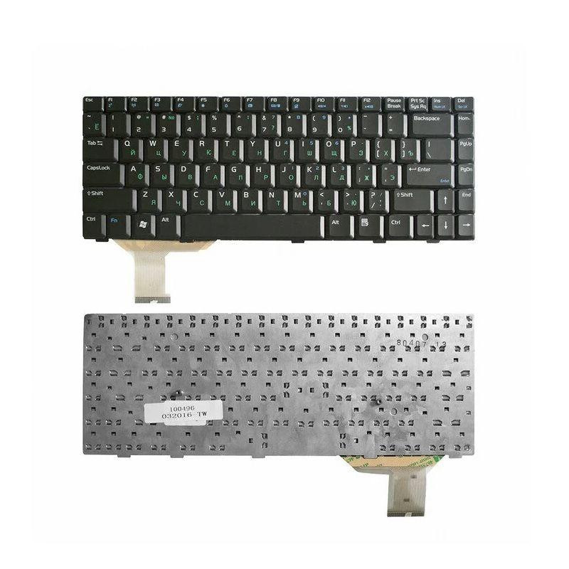 Клавиатура для ноутбука Asus W3, W3J, A8, F8, N80, X80, черная