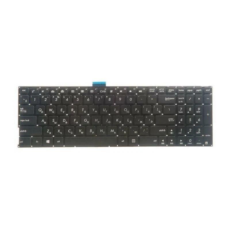 Клавиатура для ноутбука Asus K501L, K501LB, K501LX, K501U, K501UX, K501UB, K501UQ, K501UW, A501 черная, с