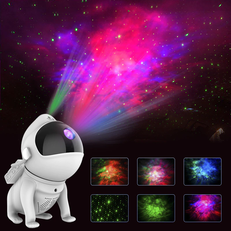 Музыкальный проектор звёздного неба, ночник детский WiFi, музыкальная колонка - фото 4 - id-p203718116