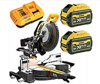 Пила DeWALT DCS781X2 беспроводная (Аккумуляторная) торцовочная 54v 2x9ah FLEXVOLT 305 мм