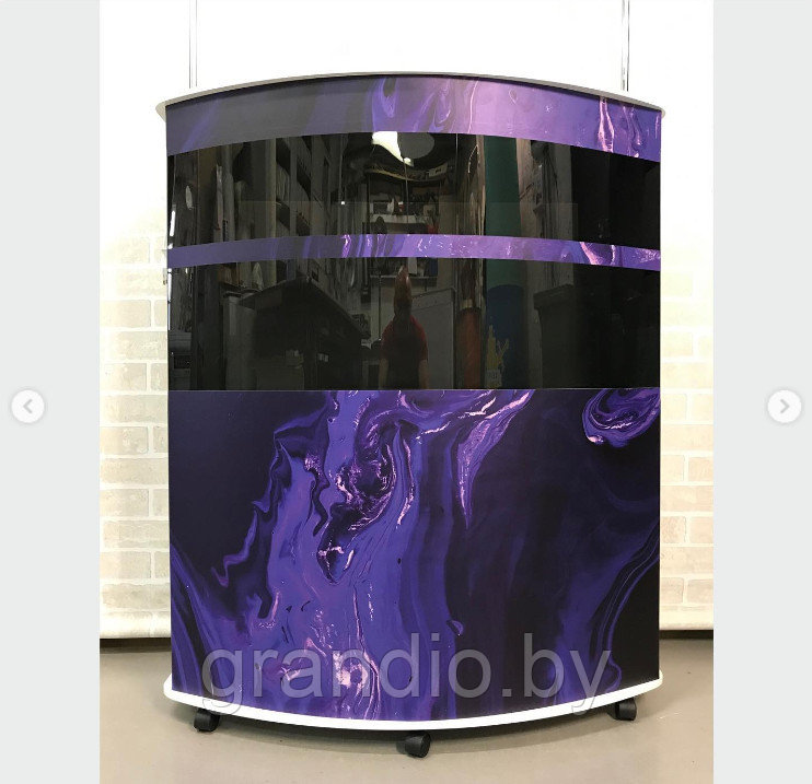 Торговая промо-стойка с витринами Минишоп и подсветкой - фото 7 - id-p51212025