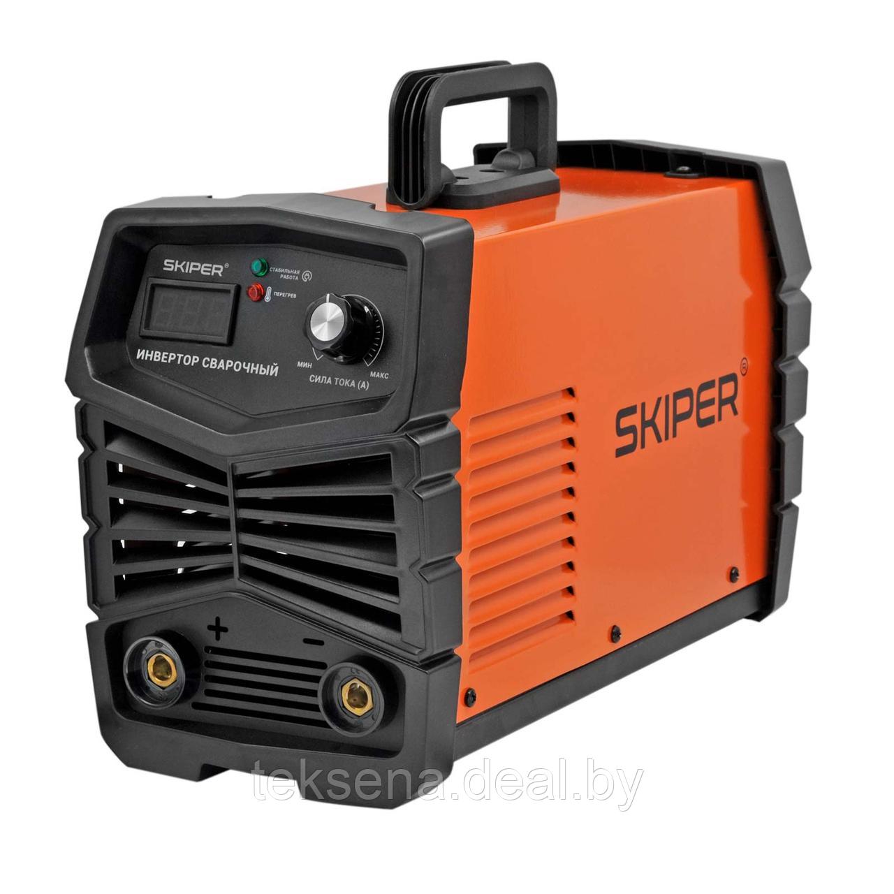 Инвертор сварочный SKIPER ММА-2800-7 (160-260 В, LED диспл., 230А, 1,6-5 мм, электрост. от 6,0 кВт) - фото 2 - id-p203722914