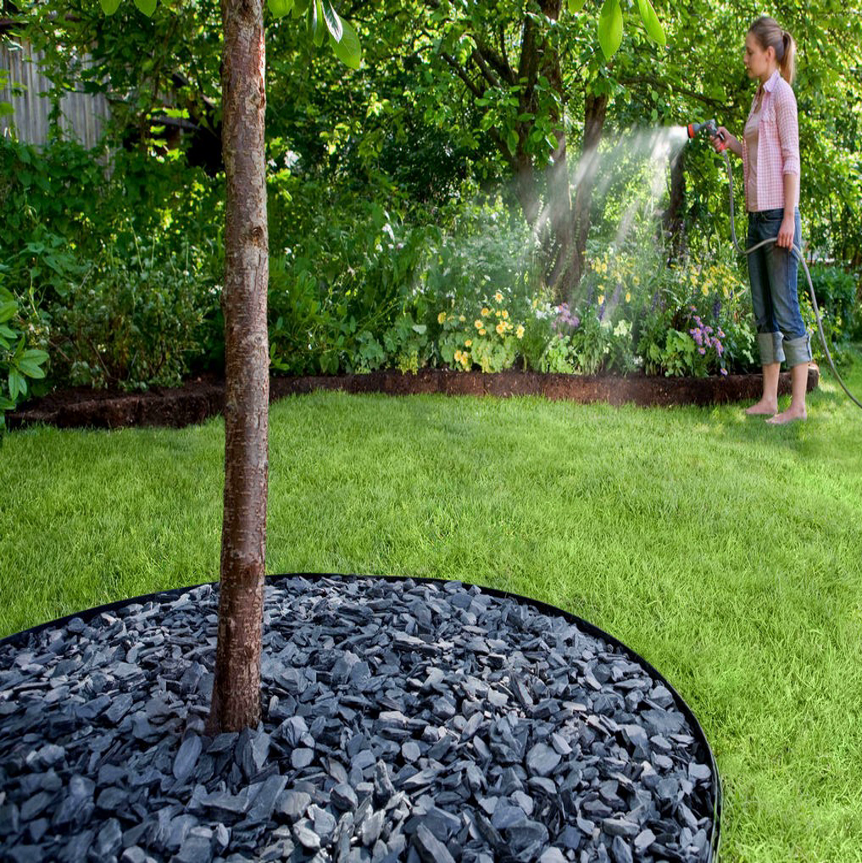 Бордюрная лента "КАНТА", гибкий садовый бордюр, 10 метров (оливковый) - фото 9 - id-p153842053