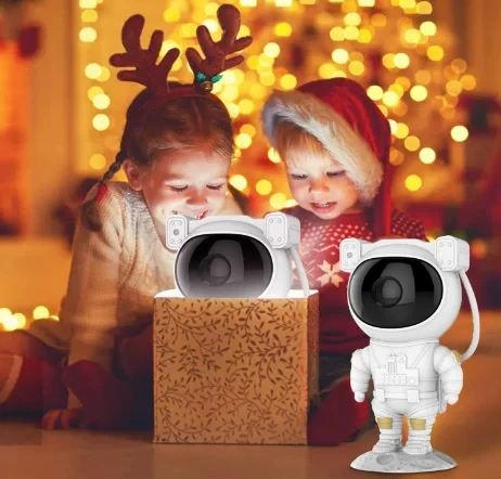 Ночник проектор игрушка Astronaut Starry Sky Projector с пультом ДУ +подарок - фото 8 - id-p203726983