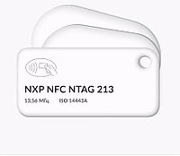 RFID-БРЕЛОКИ С ЧИПОМ NXP NFC NTAG 213 И ВАШИМ ЛОГОТИПОМ