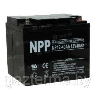 Аккумулятор NPP NP12-40Ah AGM