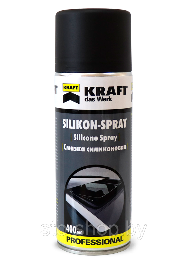 Смазка силиконовая 400мл KRAFT SILIKON-SPRAY