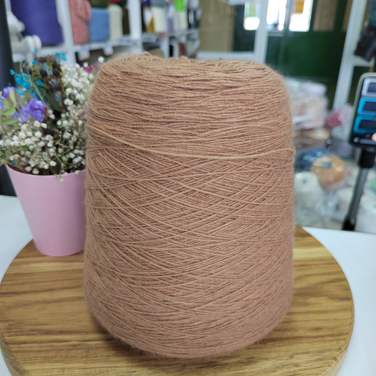 Lanificio art. Alice 50% меринос, 50% низкопилинговый акрил, 700 м 100г цвет кэмел