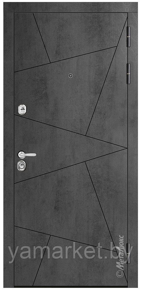 Дверь входная Металюкс М85/1 Бункер - фото 2 - id-p120498051