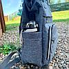 Сумка-рюкзак на коляску №1 "Premium Class" для мамы и ребёнка с непромокаемым отделением, фото 2