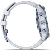 Умные часы Garmin Fenix 7 Sapphire Solar 47 мм (голубой минерал/белый камень) - фото 5 - id-p189345963