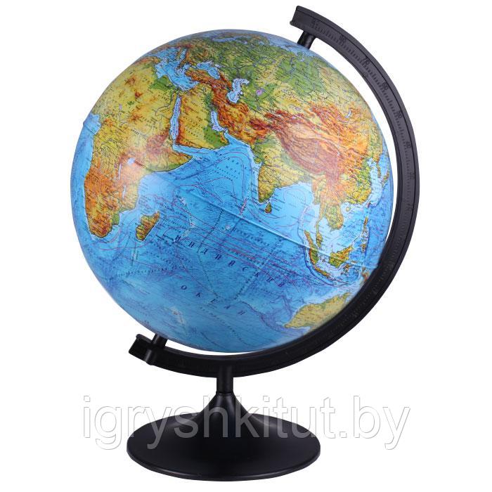 Глобус физический, диаметр 32 см, на круглой подставке - фото 1 - id-p203751917