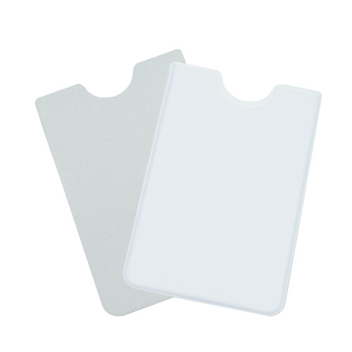 Белые чехлы для пластиковых карт из ПВХ под печать - фото 7 - id-p27858651