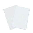 Белые чехлы для пластиковых карт из ПВХ под печать, фото 9