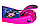Детский самокат Холодное сердце Frozen розовый 3колесный Maxi макси Scooter Граффити, трехколесный для девочек, фото 4