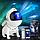 Лазерный проектор-ночник Космический пес с музыкой, 21 цвет, с Bluetooth, фото 2