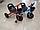 Велосипед детский Малютка трёхколёсный синий с корзинкой и бутылкой для малышей, беговел для самых маленьких, фото 4