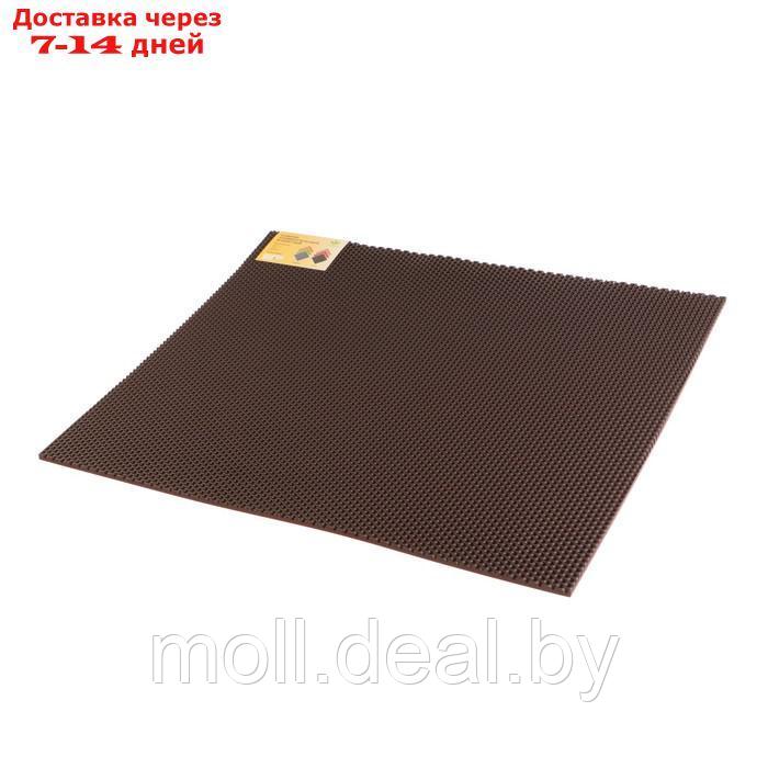 Коврик eva универсальный Eco-cover, Соты 67 х 82 см, коричневый - фото 2 - id-p203696718