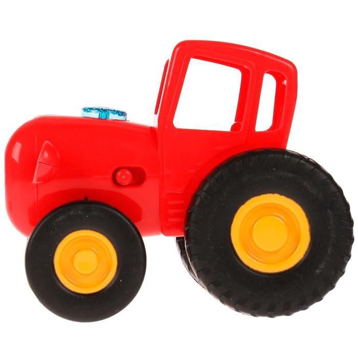Музыкальная игрушка "Синий трактор" цвет красный, 30 песен, загадок, звук и свет - фото 2 - id-p203444525