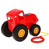Музыкальная игрушка "Синий трактор" цвет красный, 30 песен, загадок, звук и свет, фото 3