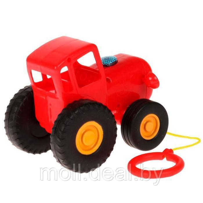 Музыкальная игрушка "Синий трактор" цвет красный, 30 песен, загадок, звук и свет - фото 3 - id-p203444527