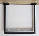 П-образная опора для стола "Boxie" 540хН500мм, полимер: белый, серый, черный, фото 2